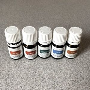 Young living oil. Four brand new one slightly used